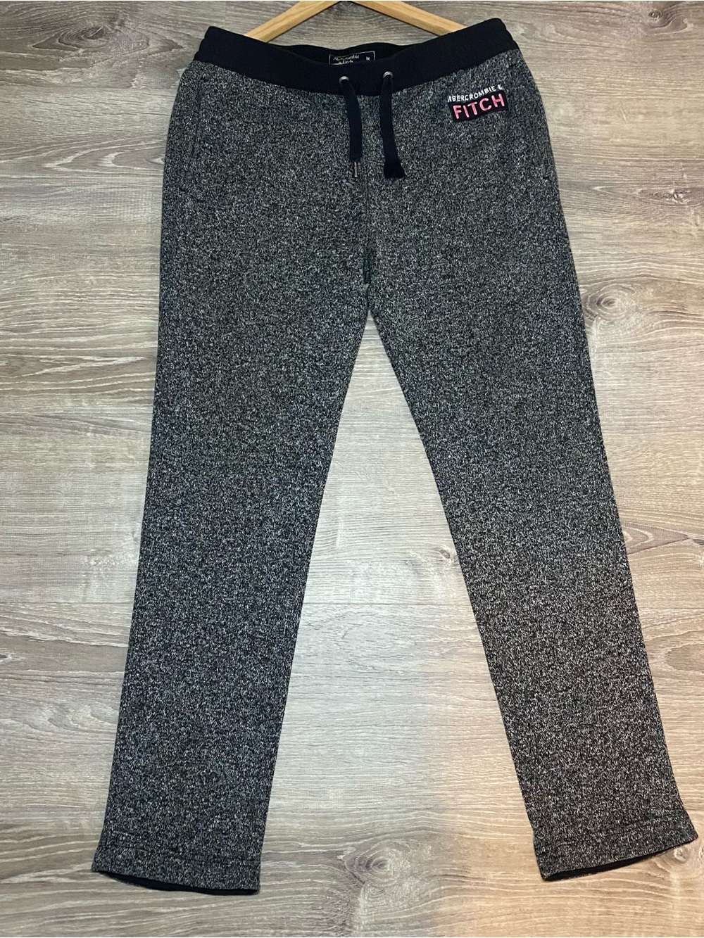 Abercrombie & Fitch Men’s Gray Knit Lounge Sweatpants Joggers Medium